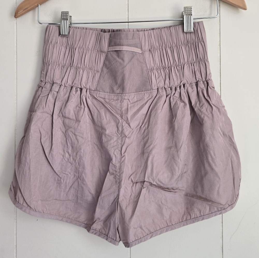 FP Movemeny Elegant High Waist Lavender Shorts-Size M - Picture 7 of 7